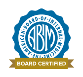 American Board of Internal Medicine badge