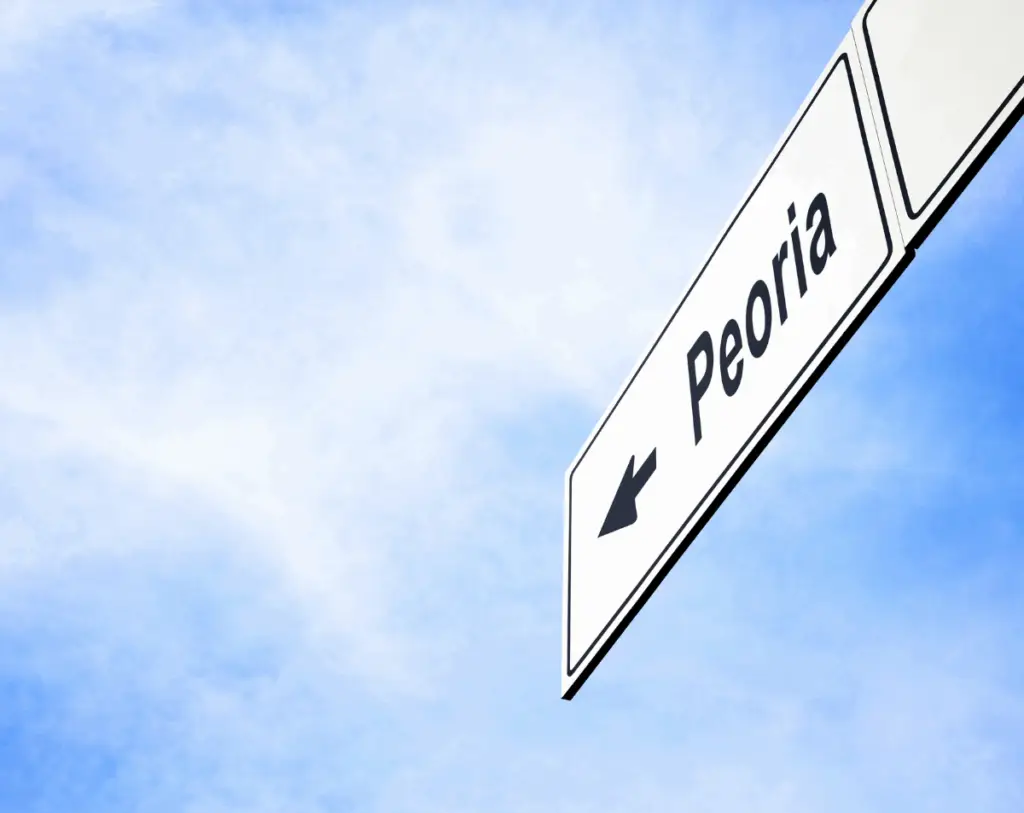 Peoria Sign Image 01