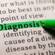 Insurance databases and diagnosis identification for healthcare insights.