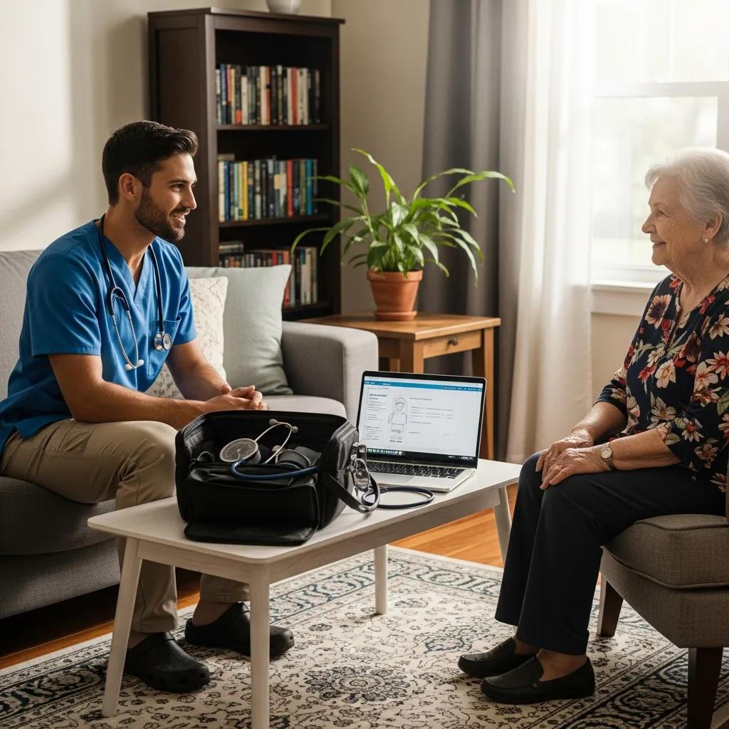 healthcare-professional-providing-personalized-mobile-medical-services-at-home-ca83903e-d9cf-4e41-bced-b2eb4f069cdcjpg - Desert Mobile Medical | Concierge Physicians Healthcare professional providing personalized mobile medical services at home