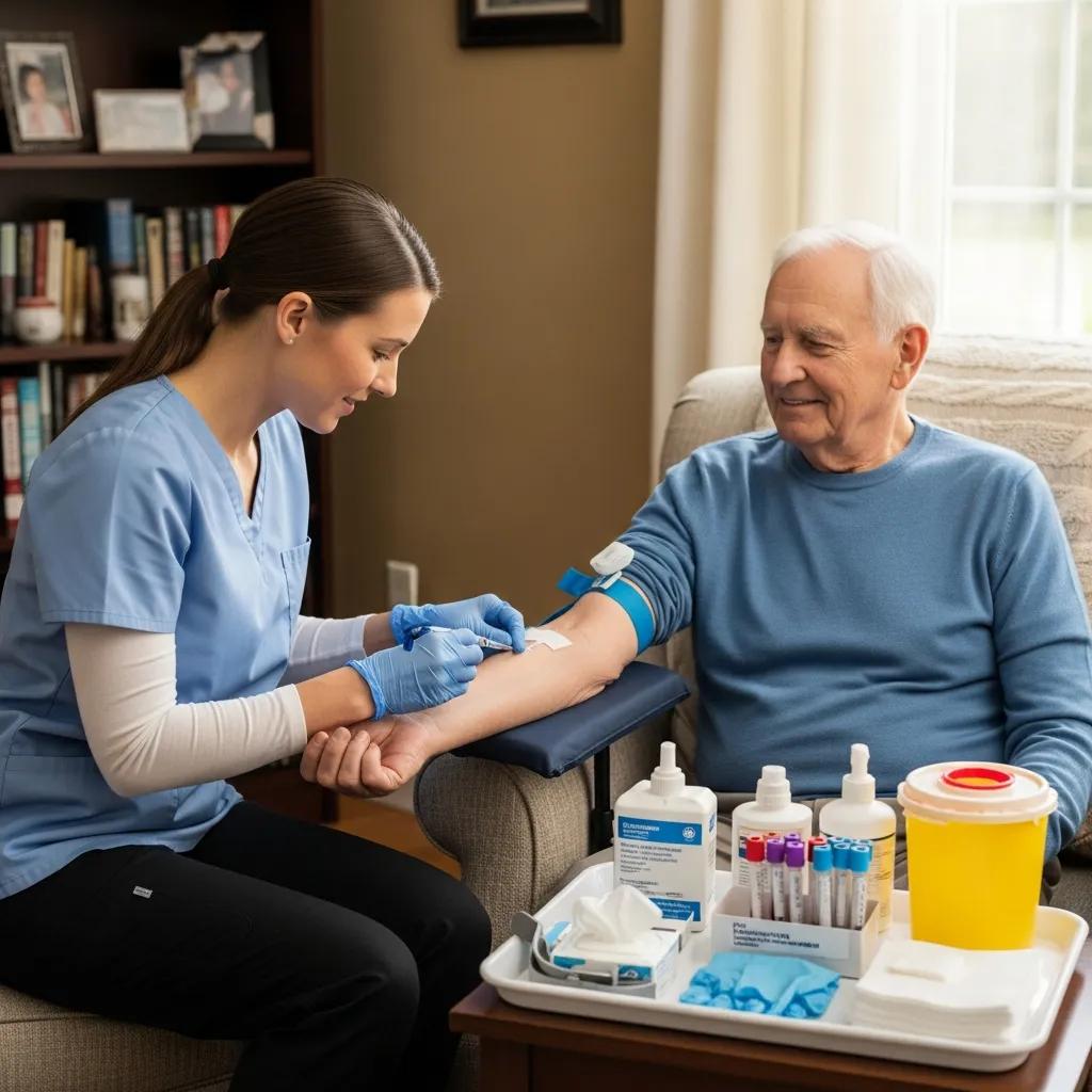 phlebotomist-conducting-a-mobile-blood-test-for-a-senior-at-home-dec469fb-be73-488f-ac12-d6cb1bbe9c32.webp - Desert Mobile Medical | Concierge Physicians Phlebotomist conducting a mobile blood test for a senior at home